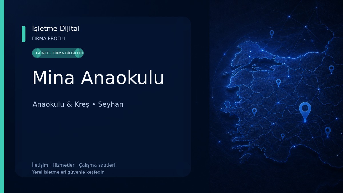 Mina Anaokulu Anaokulu & Kreş