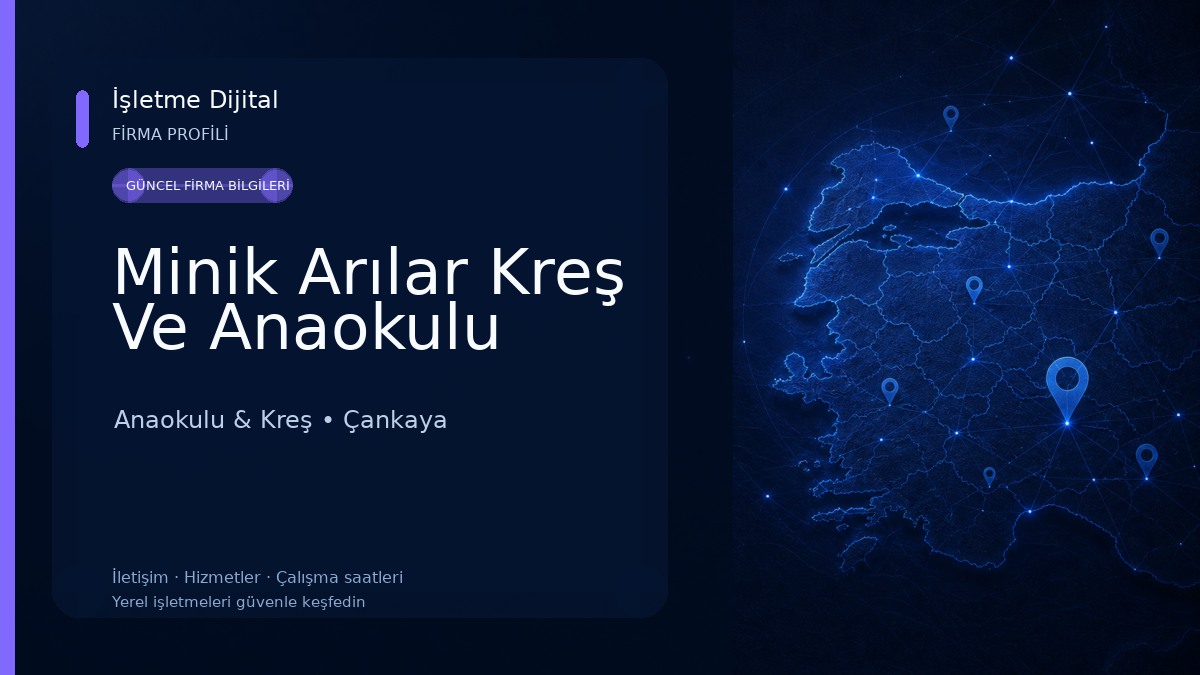 Minik Arılar Kreş Ve Anaokulu Anaokulu & Kreş