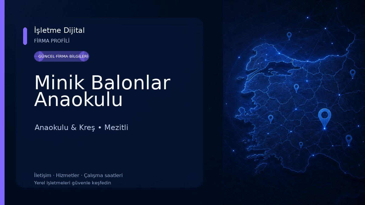 Minik Balonlar Anaokulu Anaokulu & Kreş