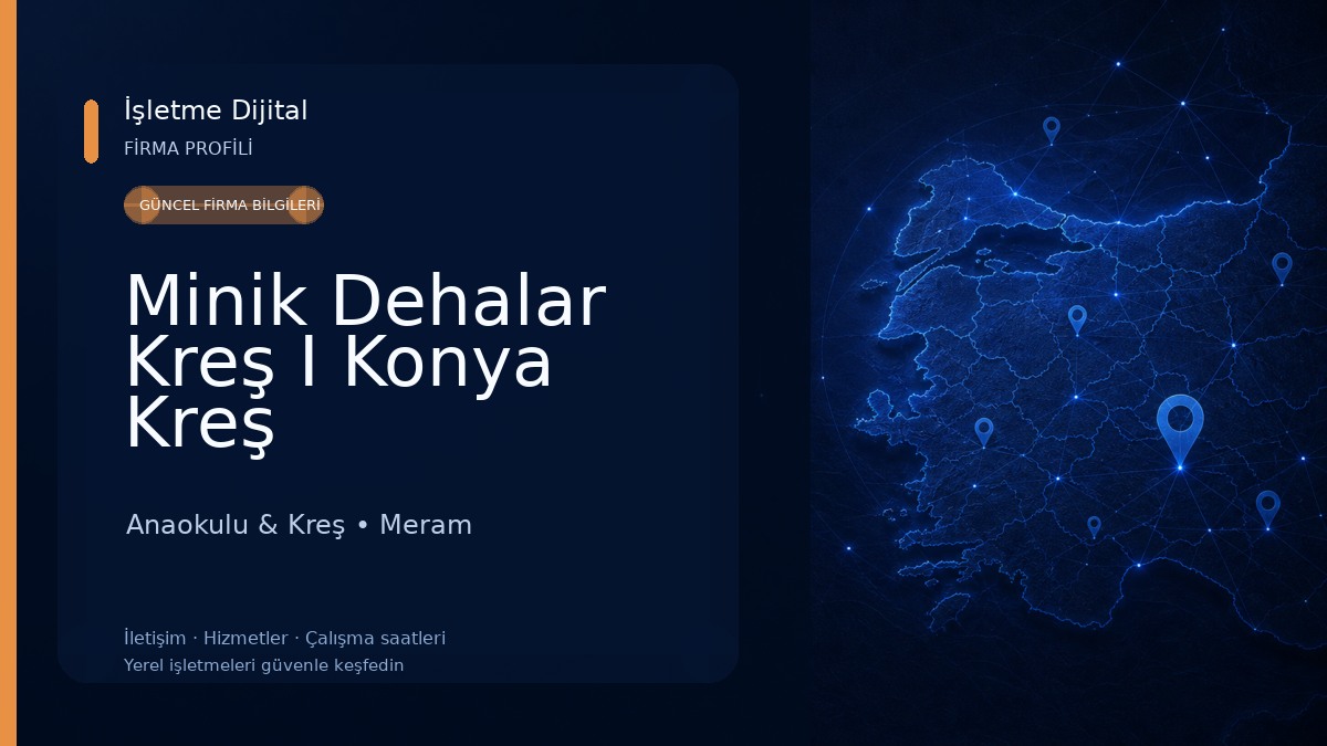 Minik Dehalar Kreş I Konya Kreş Anaokulu & Kreş