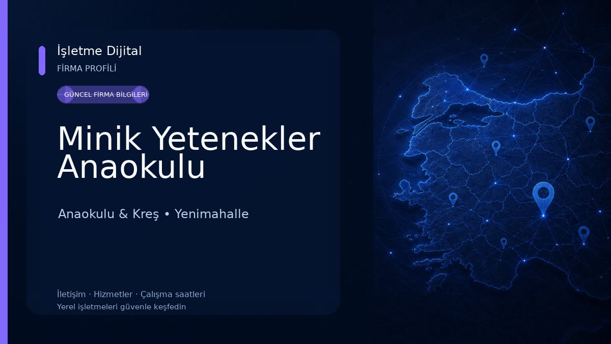 Minik Yetenekler Anaokulu Anaokulu & Kreş