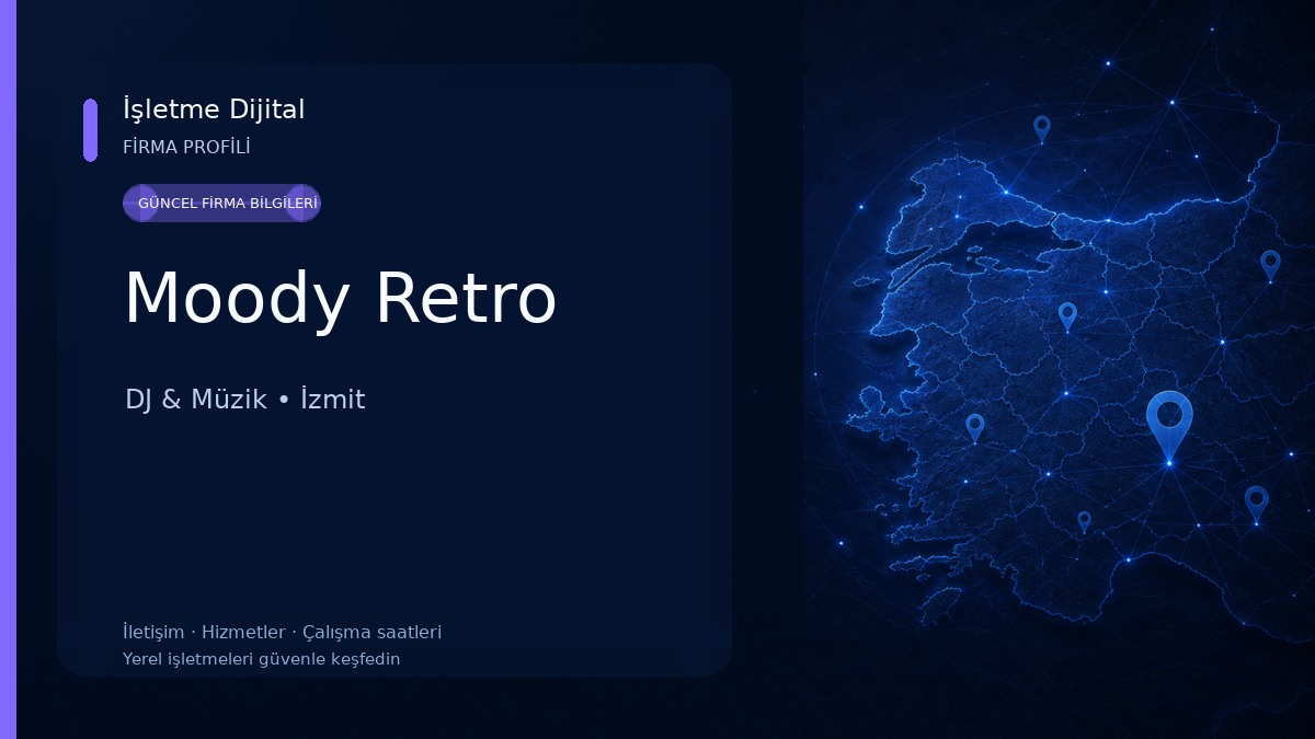 Moody Retro DJ & Müzik