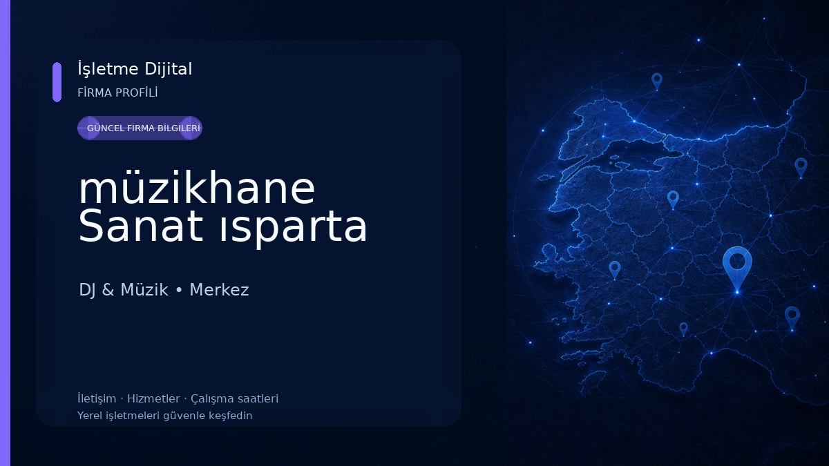 müzikhane Sanat ısparta DJ & Müzik