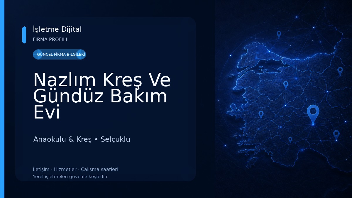 Nazlım Kreş Ve Gündüz Bakım Evi Anaokulu & Kreş