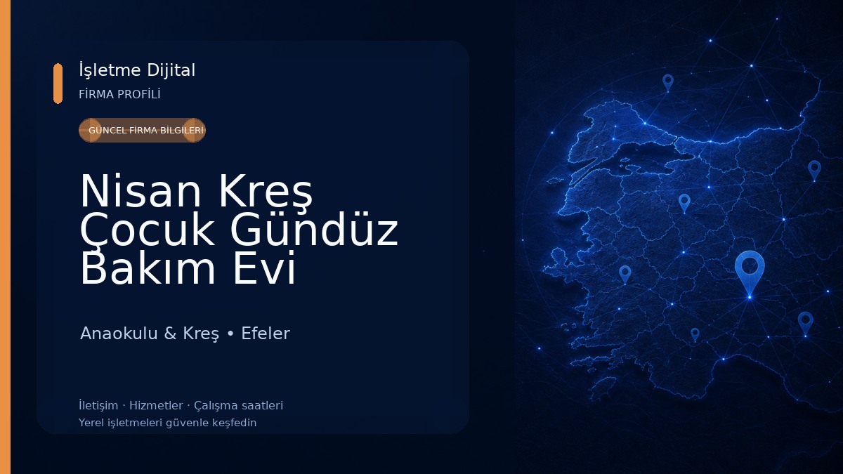 Nisan Kreş Çocuk Gündüz Bakım Evi Anaokulu & Kreş