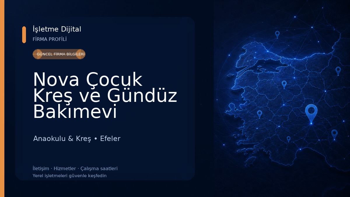 Nova Çocuk Kreş ve Gündüz Bakımevi Anaokulu & Kreş