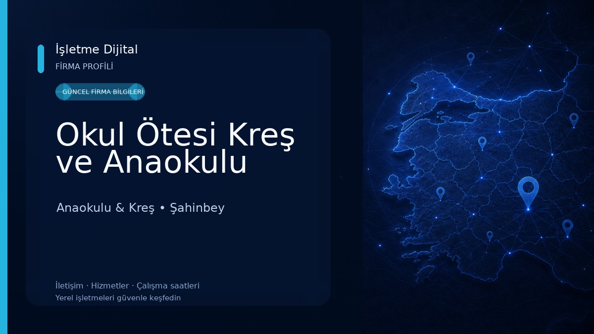 Okul Ötesi Kreş ve Anaokulu Anaokulu & Kreş