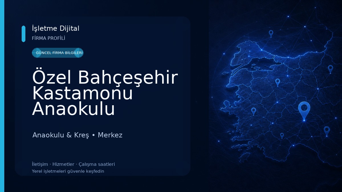 Özel Bahçeşehir Kastamonu Anaokulu Anaokulu & Kreş