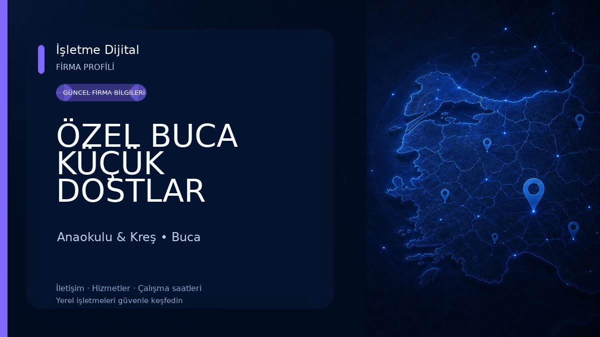 ÖZEL BUCA KÜÇÜK DOSTLAR ANAOKULU Anaokulu & Kreş