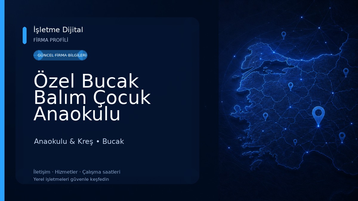 Özel Bucak Balım Çocuk Anaokulu Anaokulu & Kreş