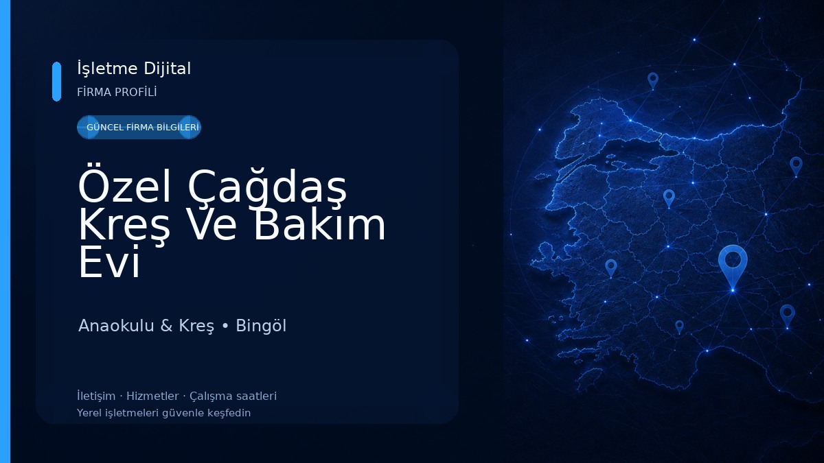 Özel Çağdaş Kreş Ve Bakım Evi Anaokulu & Kreş