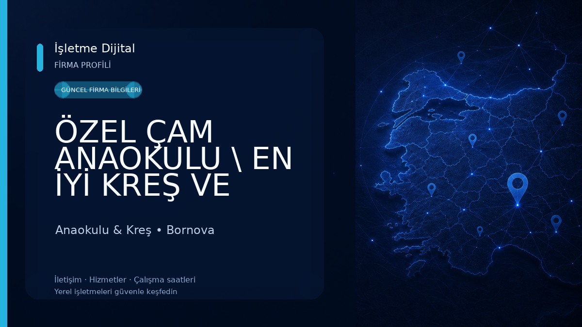 ÖZEL ÇAM ANAOKULU \ EN İYİ KREŞ VE ANAOKUL \ GÜVENİLİR ANAOKUL Anaokulu & Kreş