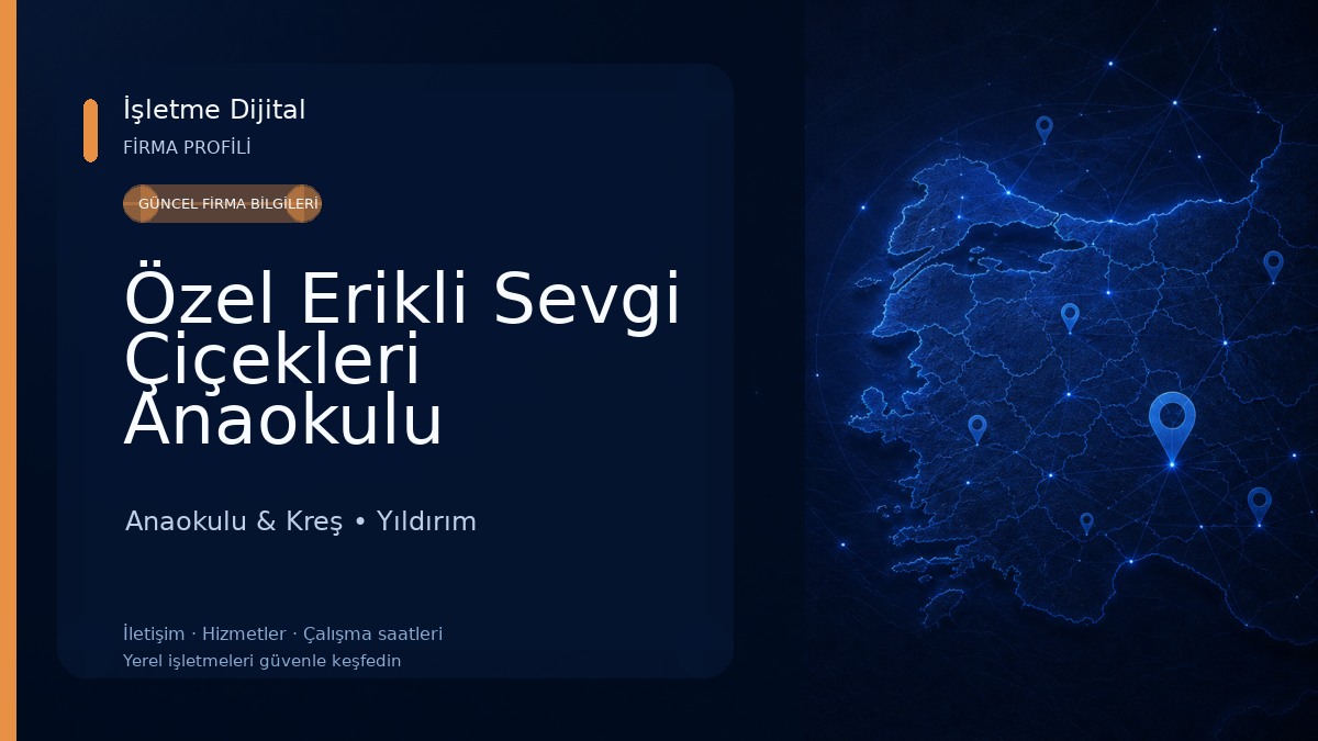 Özel Erikli Sevgi Çiçekleri Anaokulu 