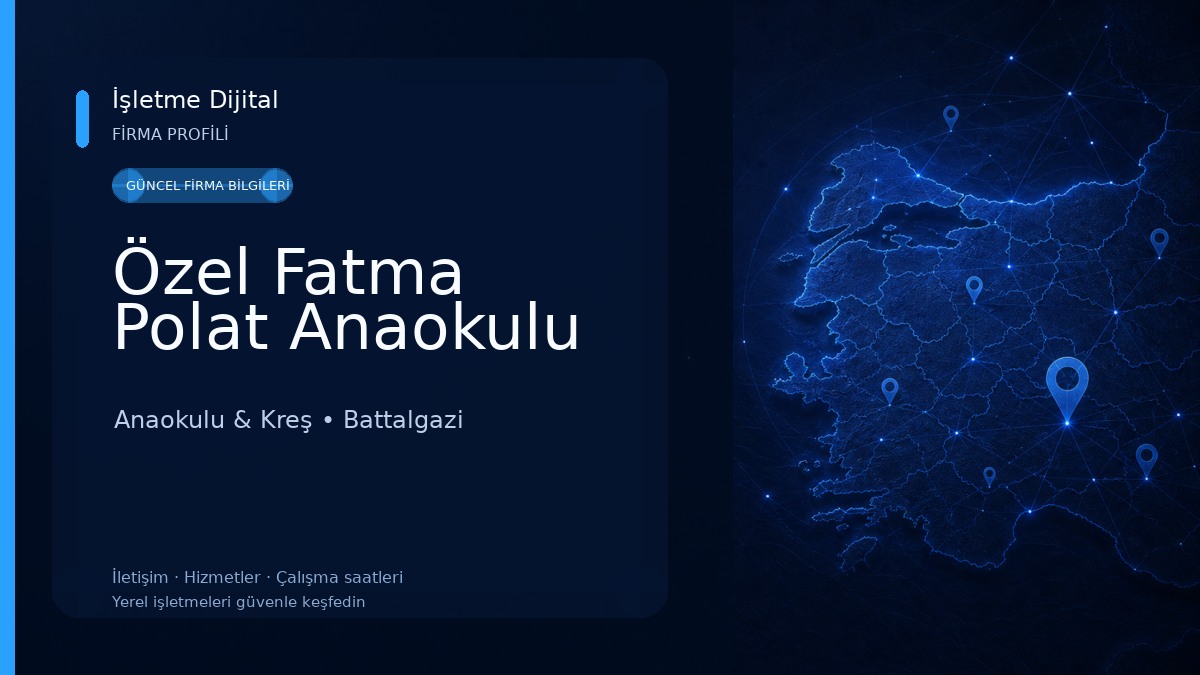 Özel Fatma Polat Anaokulu Anaokulu & Kreş
