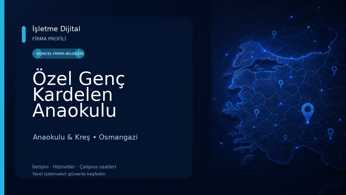 Özel Genç Kardelen Anaokulu Anaokulu & Kreş