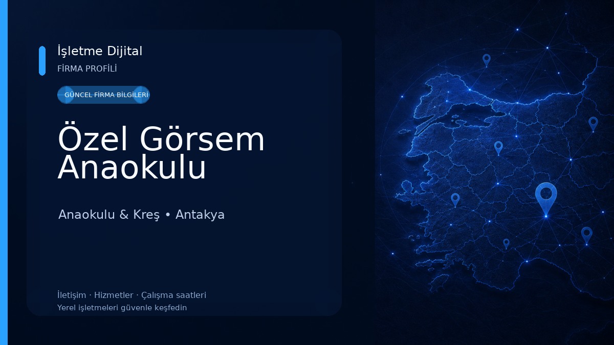 Özel Görsem Anaokulu Anaokulu & Kreş