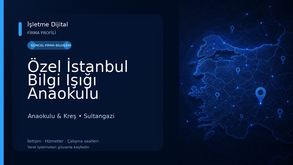 Özel İstanbul Bilgi Işığı Anaokulu Anaokulu & Kreş