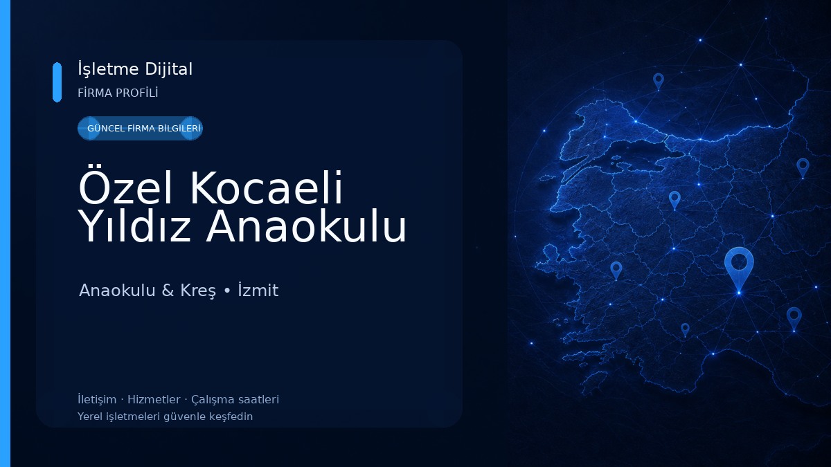 Özel Kocaeli Yıldız Anaokulu Anaokulu & Kreş