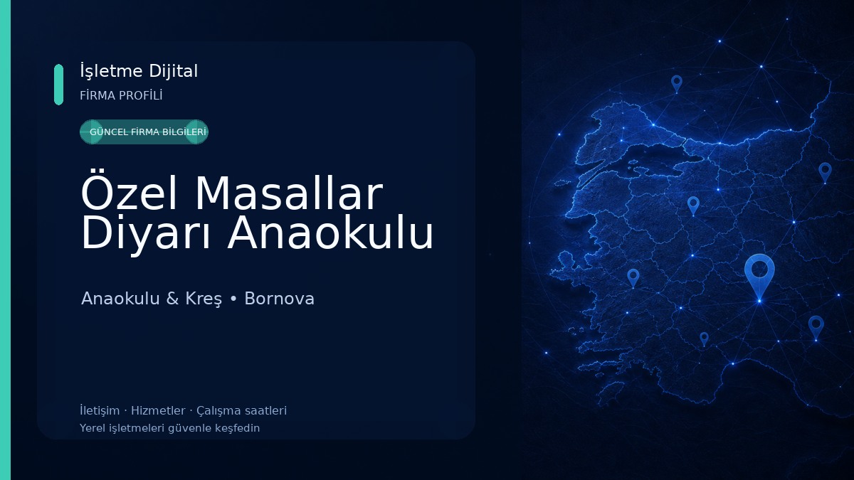 Özel Masallar Diyarı Anaokulu Anaokulu & Kreş
