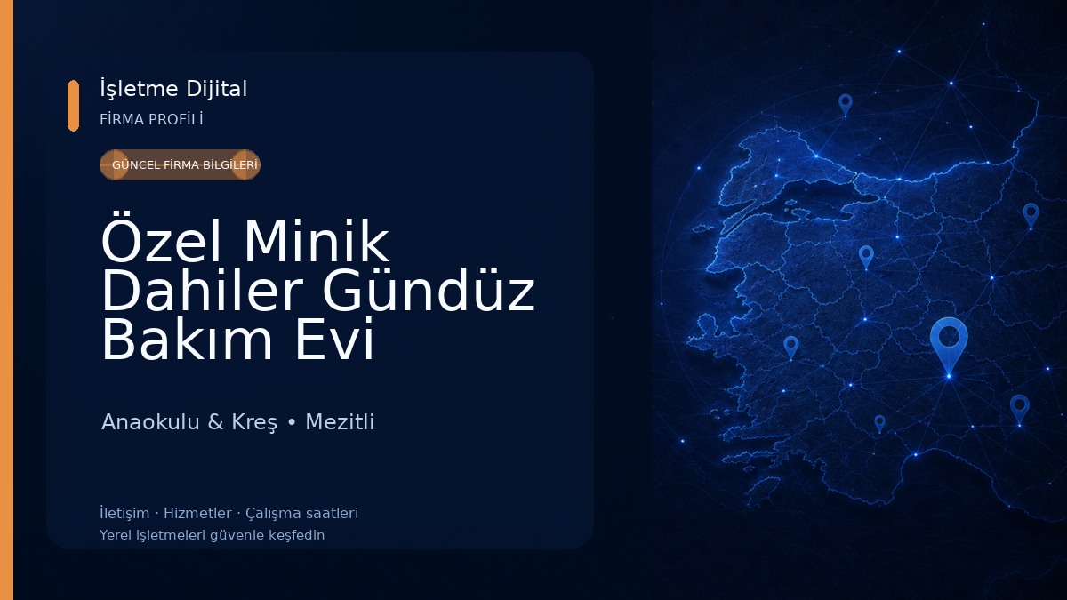 Özel Minik Dahiler Gündüz Bakım Evi Anaokulu & Kreş