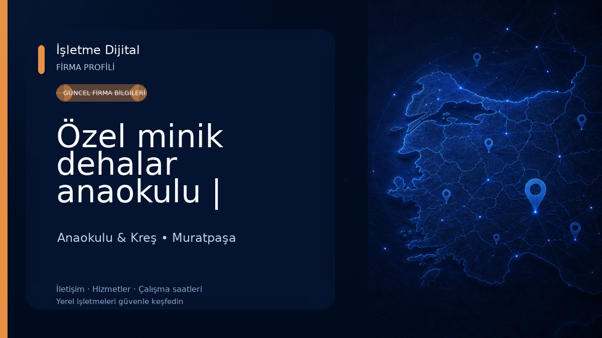 Özel minik dehalar anaokulu | Antalya'da kreşler | Lara Anaokulu | Muratpaşa Gündüz Bakımevi Anaokulu & Kreş