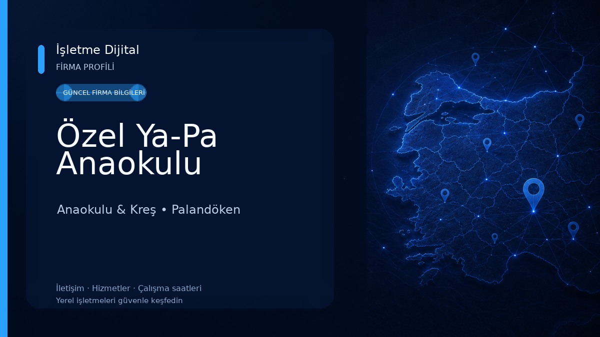Özel Ya-Pa Anaokulu 