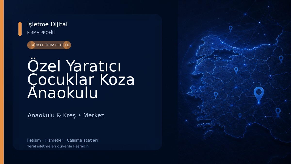 Özel Yaratıcı Çocuklar Koza Anaokulu 