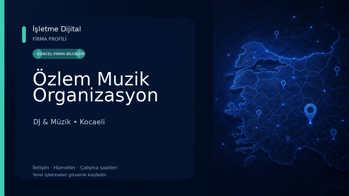 Özlem Muzik Organizasyon DJ & Müzik
