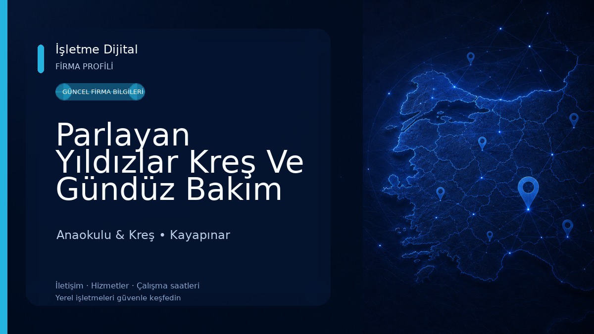 Parlayan Yıldızlar Kreş Ve Gündüz Bakım Evi Anaokulu & Kreş