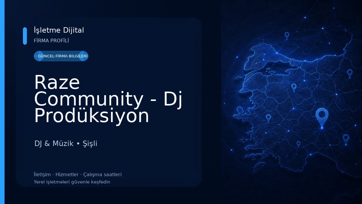 Raze Community - Dj Prodüksiyon Kursu DJ & Müzik