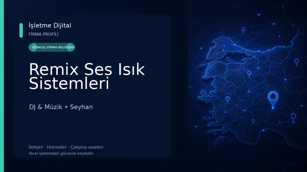 Remix Ses Isık Sistemleri DJ & Müzik