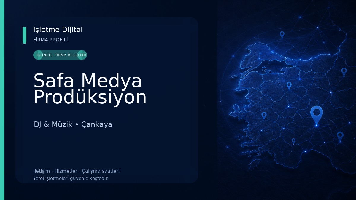 Safa Medya Prodüksiyon DJ & Müzik