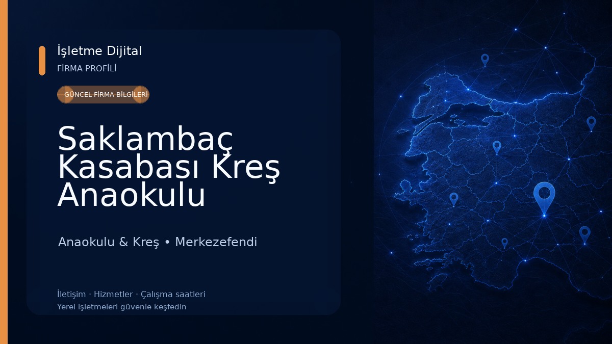 Saklambaç Kasabası Kreş Anaokulu Anaokulu & Kreş