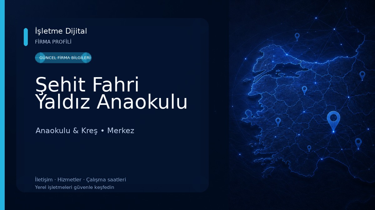 Şehit Fahri Yaldız Anaokulu 