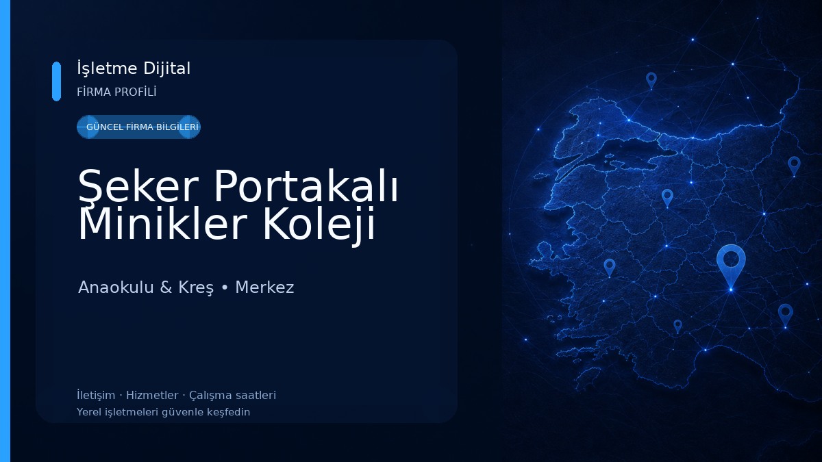 Şeker Portakalı Minikler Koleji 