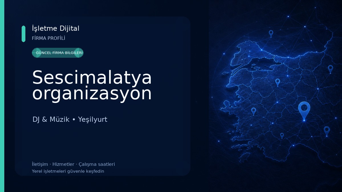 Sescimalatya organizasyon 