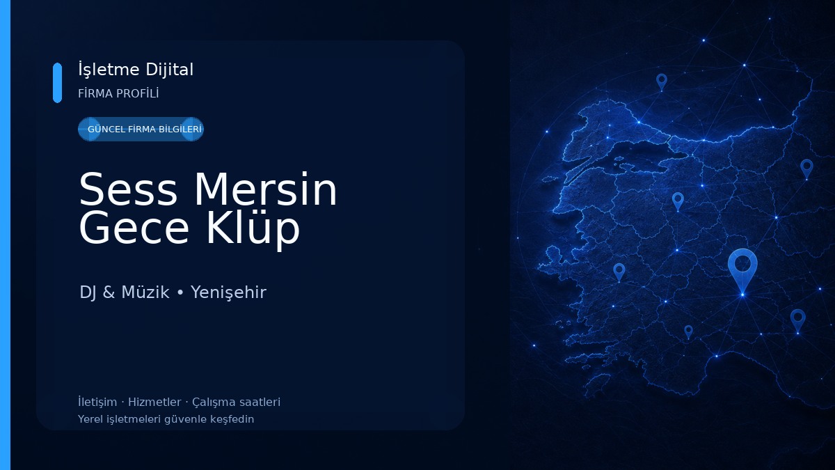 Sess Mersin Gece Klüp DJ & Müzik
