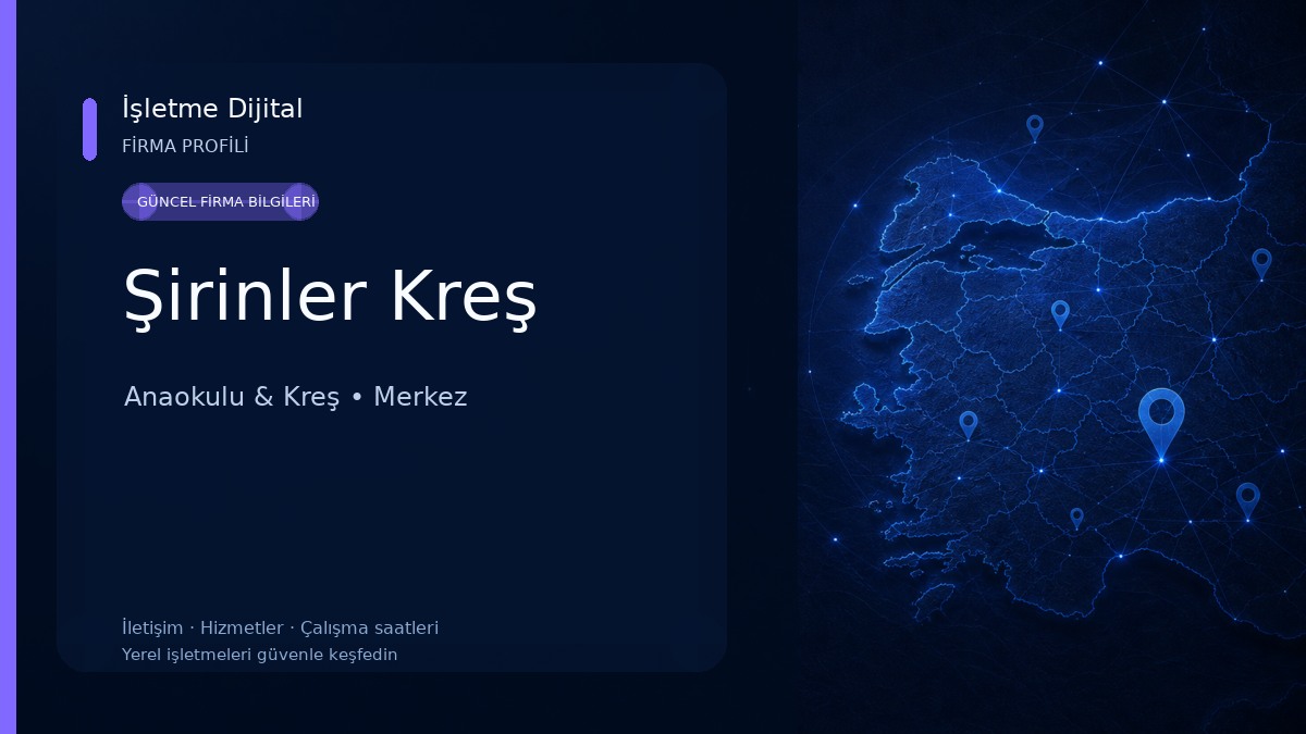 Şirinler Kreş Anaokulu & Kreş