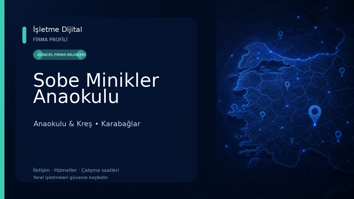 Sobe Minikler Anaokulu Anaokulu & Kreş