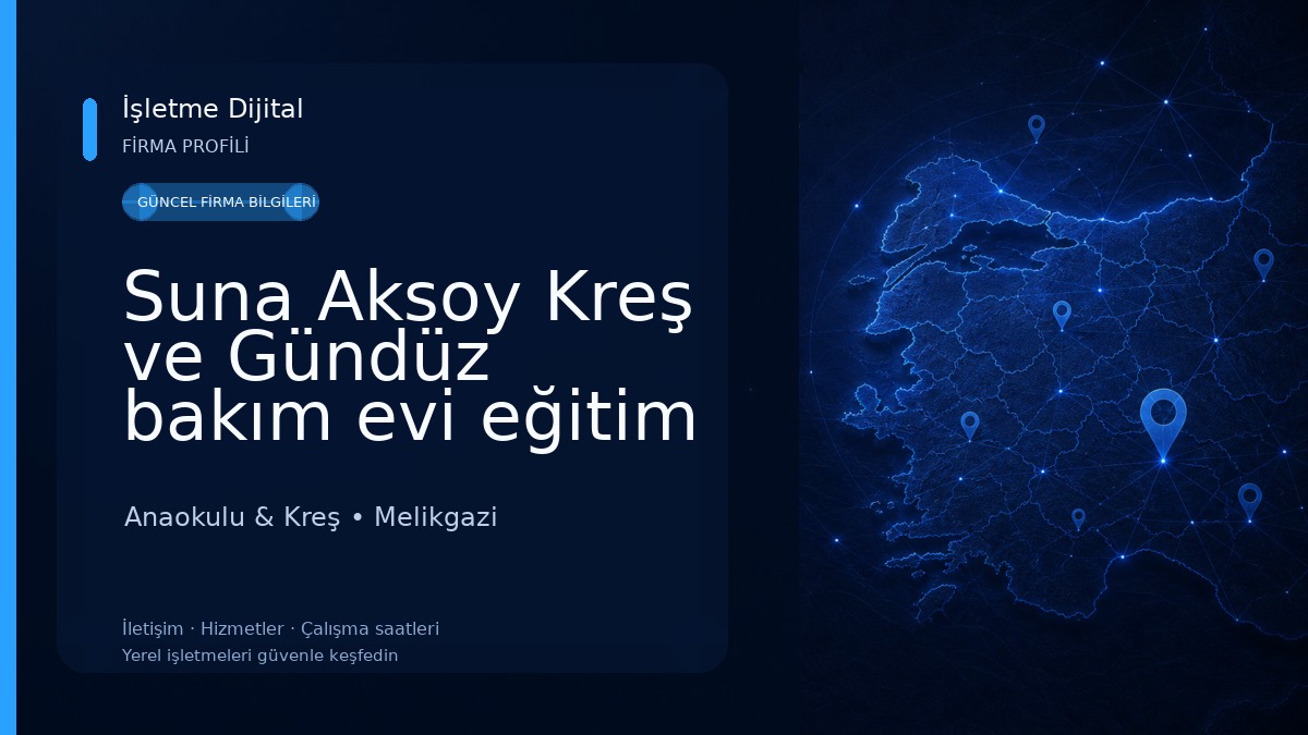 Suna Aksoy Kreş ve Gündüz bakım evi eğitim hizmetleri 