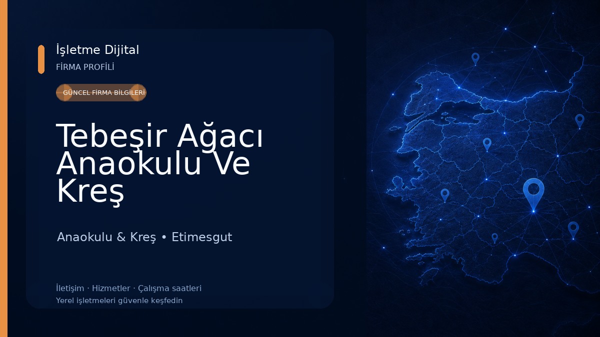 Tebeşir Ağacı Anaokulu Ve Kreş Anaokulu & Kreş