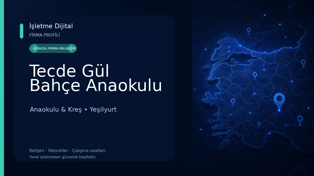 Tecde Gül Bahçe Anaokulu Anaokulu & Kreş