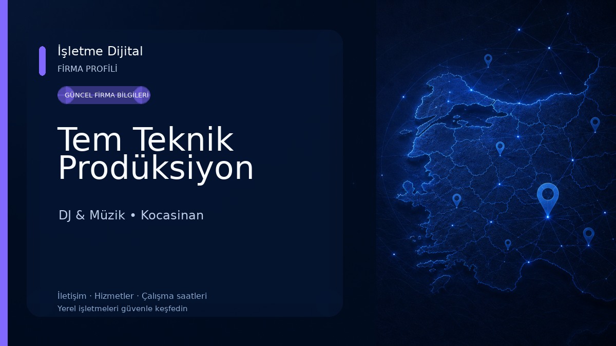 Tem Teknik Prodüksiyon 