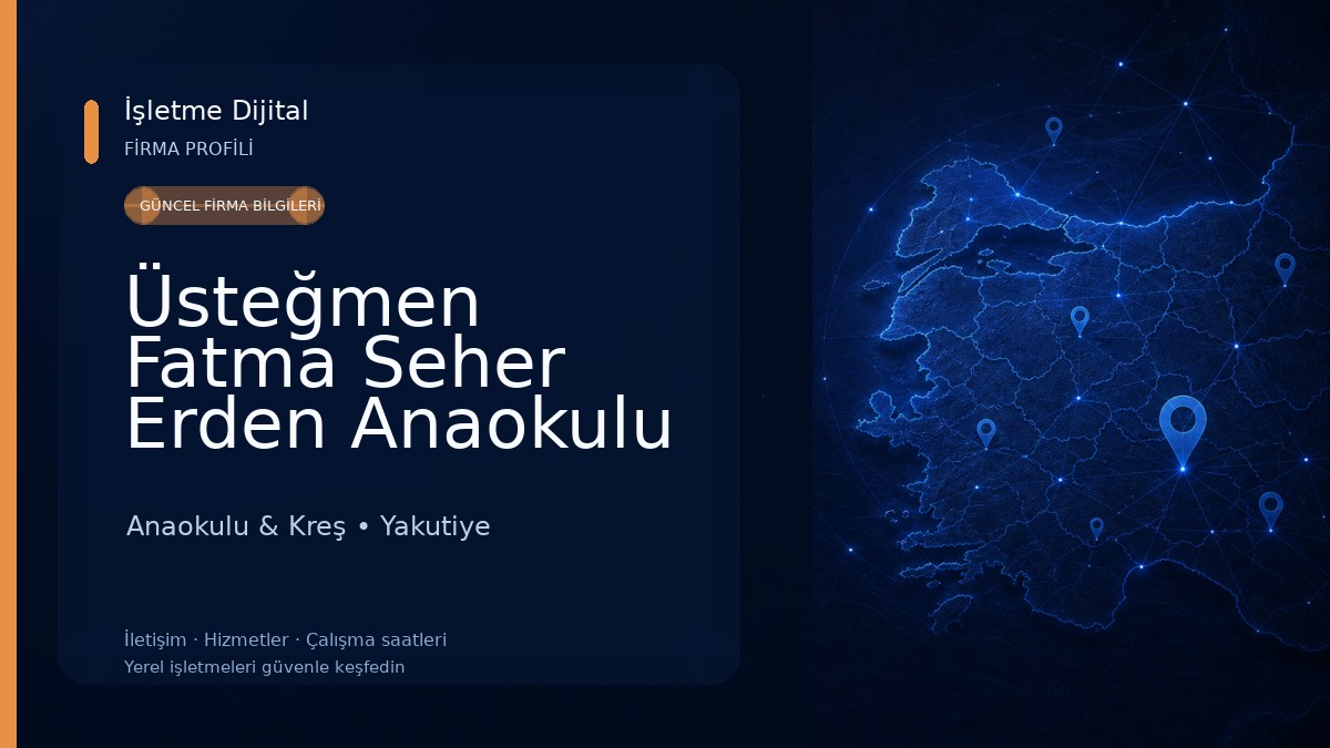 Üsteğmen Fatma Seher Erden Anaokulu Anaokulu & Kreş