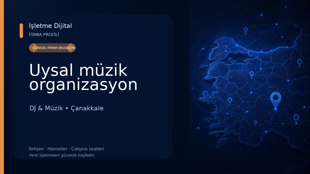 Uysal müzik organizasyon DJ & Müzik