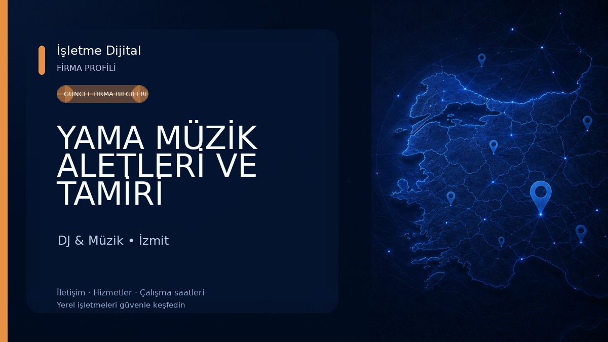 YAMA MÜZİK ALETLERİ VE TAMİRİ DJ & Müzik