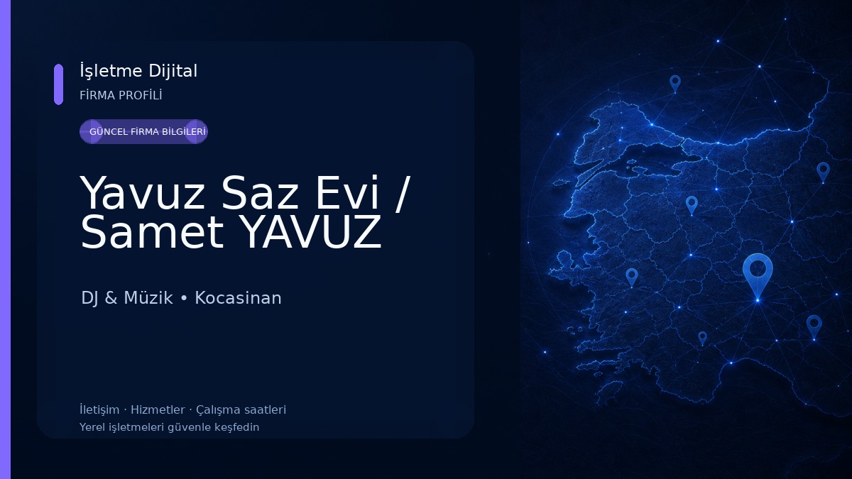 Yavuz Saz Evi / Samet YAVUZ DJ & Müzik