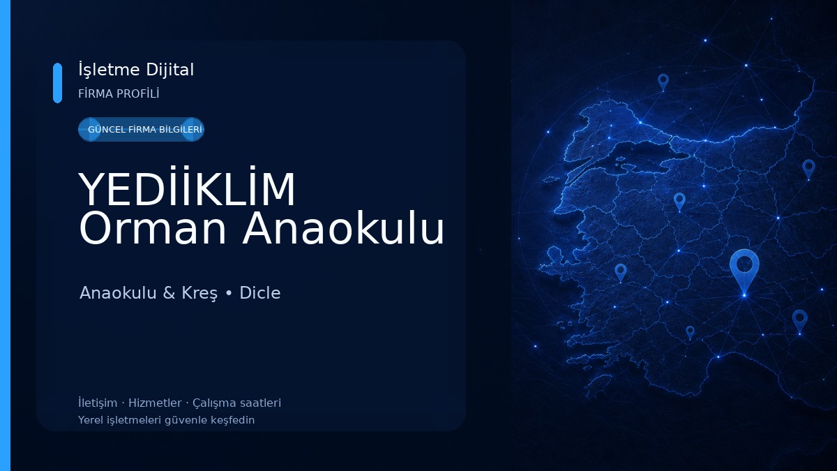 YEDİİKLİM Orman Anaokulu Anaokulu & Kreş