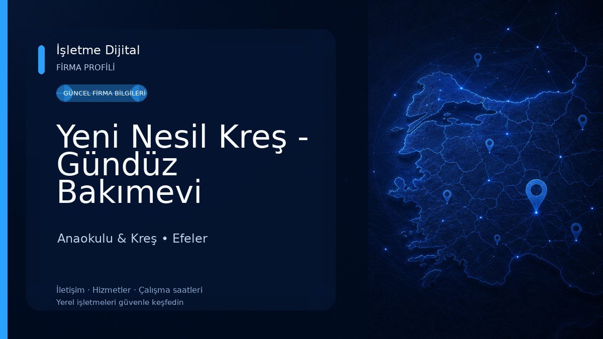 Yeni Nesil Kreş - Gündüz Bakımevi Anaokulu & Kreş
