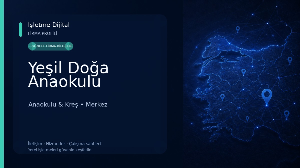Yeşil Doğa Anaokulu Anaokulu & Kreş